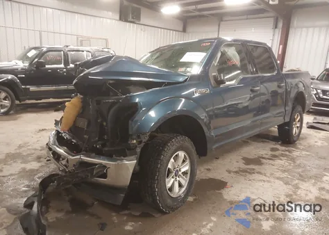 2018 Ford F-150 Xlt from USA, damaged, VIN 1FTEW1EBXJFC30633
